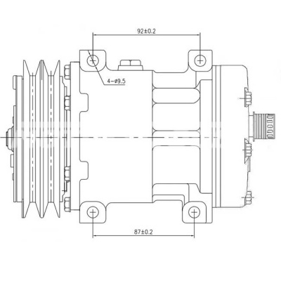 Компрессор RC-U0851Э MOTORCOOL